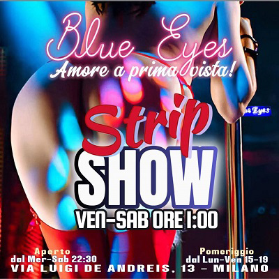 Blue Eyes Lap Dance Milano