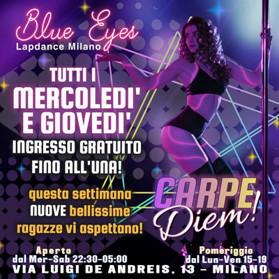 Blue Eyes Lap Dance Milano