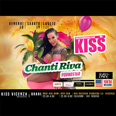 Chanty Riva al Kiss di Vicenza